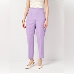 Zara Light Purple Tailored Trousers